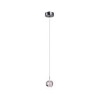 CWI Lighting Perrier 5444P5C-R Chrome 1 Light 2W Pendant