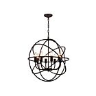 CWI Lighting Arza 5464P22DB-8 Brown 8 Lights 480W Chandelier