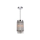 CWI Lighting Claire 5535P6C-R Chrome 2 Lights 80W Pendant