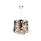 CWI Lighting Bubbles 5536P12ST Chrome 4 Lights 160W Pendant