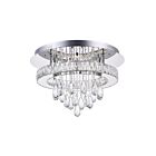 CWI Lighting Veil 5613C20ST-R Chrome 22 Lights 22W LED Flush Mount