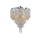 CWI Lighting Daisy 5650C24C Chrome 13 Lights 780W Flush Mount