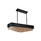CWI Lighting Medina 5687P32-20-101 Black 10 Lights 400W Chandelier