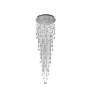 CWI Lighting Rain Drop 6601C32C-12 Chrome 12 Lights 420W Flush Mount