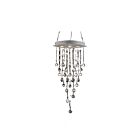 CWI Lighting Robin 6640P18C-O Chrome 3 Lights 105W Chandelier