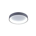 CWI Lighting 7103C18-1-167 Grey 25W LED Flush Mount