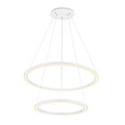 CWI Lighting Chalice 7112P24-103 White 54W LED Chandelier