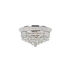 CWI Lighting Empire 8001C20C Chrome 8 Lights 320W Flush Mount