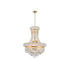 CWI Lighting Empire 8001P14G Gold 6 Lights 360W Pendant