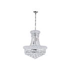 CWI Lighting Empire 8001P18C Chrome 8 Lights 480W Chandelier