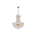 CWI Lighting Empire 8001P18G Gold 8 Lights 480W Chandelier