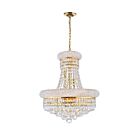CWI Lighting Empire 8001P18G Gold 8 Lights 480W Chandelier