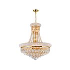 CWI Lighting Empire 8001P20G Gold 14 Lights 840W Chandelier