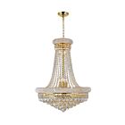 CWI Lighting Empire 8001P24G Gold 17 Lights 1020W Chandelier