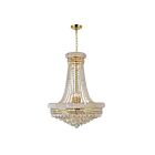 CWI Lighting Empire 8001P24G Gold 17 Lights 1020W Chandelier