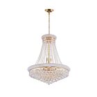 CWI Lighting Empire 8001P28G Gold 18 Lights 1080W Chandelier