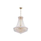 CWI Lighting Empire 8001P28G Gold 18 Lights 1080W Chandelier