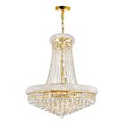 CWI Lighting Empire 8001P28G Gold 18 Lights 1080W Chandelier