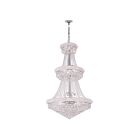 CWI Lighting Empire 8001P30C Chrome 32 Lights 1920W Chandelier