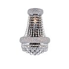 CWI Lighting Empire 8001W12C-B Chrome 3 Lights 180W Wall Sconce