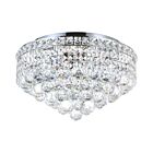 CWI Lighting Luminous 8002C16C Chrome 5 Lights 300W Flush Mount