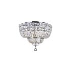 CWI Lighting Stefania 8003C20C Chrome 8 Lights 480W Flush Mount