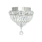 CWI Lighting Stefania 8003C8C Chrome 2 Lights 80W Flush Mount