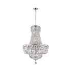 CWI Lighting Stefania 8003P22C Chrome 13 Lights 780W Chandelier