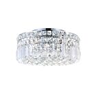 CWI Lighting Colosseum 8005C12C-R Chrome 4 Lights 240W Flush Mount