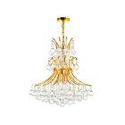 CWI Lighting Princess 8012P24G Gold 10 Lights 600W Chandelier