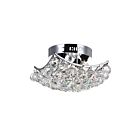 CWI Lighting Queen 8038C10C-S Chrome 4 Lights 240W Flush Mount