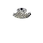 CWI Lighting Queen 8038C18C-S Chrome 6 Lights 360W Flush Mount