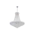 CWI Lighting Kingdom 8040P30C Chrome 18 Lights 1080W Chandelier