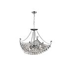 CWI Lighting Jasmine 8041P20C-S Chrome 8 Lights 480W Chandelier