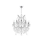 CWI Lighting Maria Theresa 8311P30C-13 (Clear) Chrome 13 Lights 780W Chandelier
