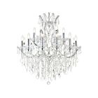 CWI Lighting Maria Theresa 8311P32C-19 (Clear) Chrome 19 Lights 1140W Chandelier