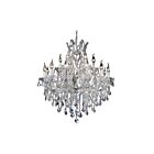 CWI Lighting Maria Theresa 8311P32C-19 (Clear) Chrome 19 Lights 1140W Chandelier