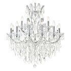 CWI Lighting Maria Theresa 8311P32C-19 (Clear) Chrome 19 Lights 1140W Chandelier