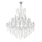 CWI Lighting Maria Theresa 8318P60C-49 (Clear)-A Chrome 49 Lights 2940W Chandelier