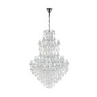 CWI Lighting Maria Theresa 8318P70C-84 (Clear)-A Chrome 84 Lights 5040W Chandelier