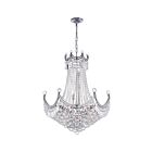 CWI Lighting Amanda 8421P28C Chrome 15 Lights 900W Chandelier