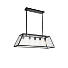 CWI Lighting Alyson 9601P36-5-101 Black 5 Lights 300W Chandelier