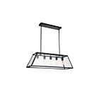 CWI Lighting Alyson 9601P36-5-101 Black 5 Lights 300W Chandelier