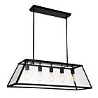 CWI Lighting Alyson 9601P36-5-101 Black 5 Lights 300W Chandelier