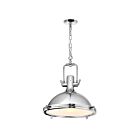 CWI Lighting Show 9602P16-1-601 Chrome 1 Light 60W Chandelier