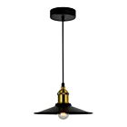 CWI Lighting Brave 9605P9-1-101 1-Light 60W Black Mini Pendant