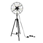 CWI Lighting Pamela 9606F20-5-101 Black 5 Lights 300W Floor Lamp