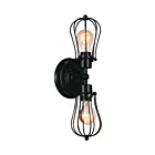 CWI Lighting Tomaso 9610W6-2-101 Black 2 Lights 120W Wall Sconce