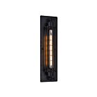 CWI Lighting Kiera 9613W4-1-101 Black 1 Light 60W Wall Sconce