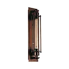 CWI Lighting Kiera 9613W4-1-126 Chocolate 1 Light 60W Wall Sconce